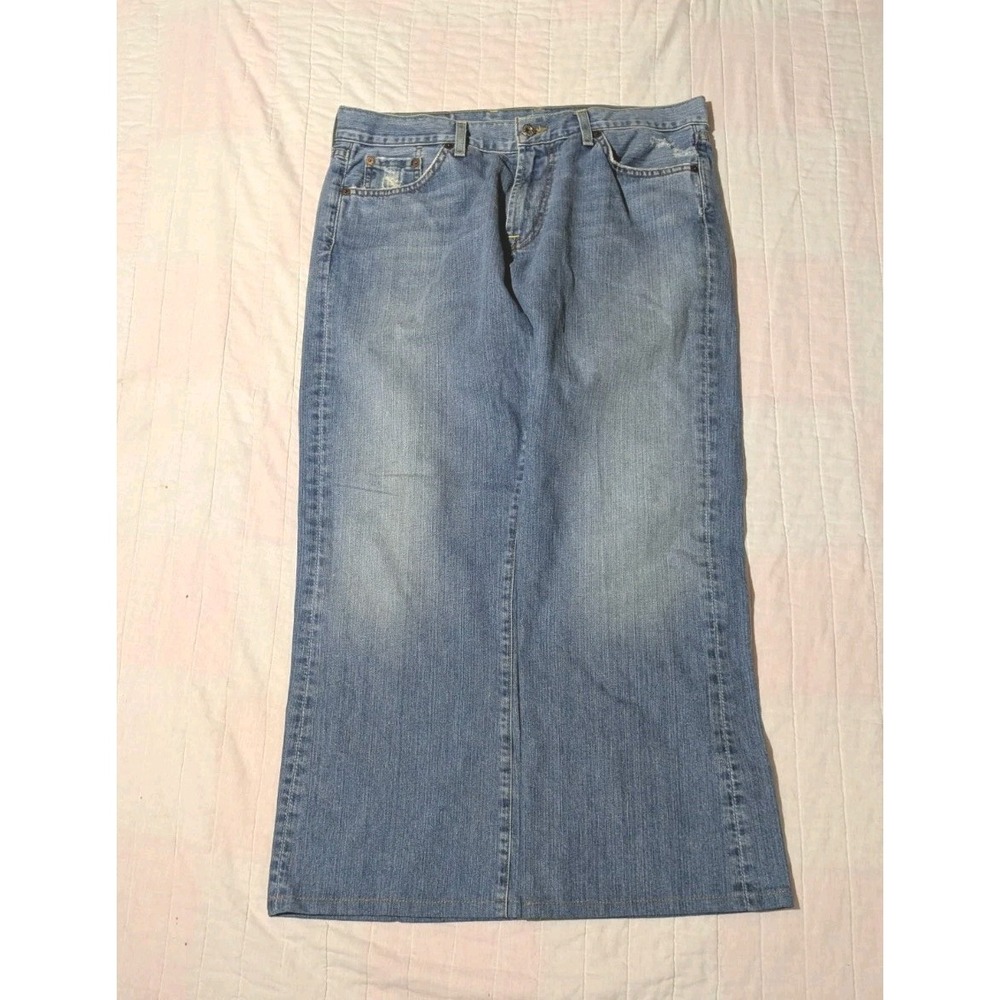 Vtg Lucky Brand Fender Jeans USA Made Men 34x29 Relaxed Bootcut Distressed Baggy